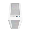Κουτί Υπολογιστή Gembird Fornax 4000W ARGB Gaming ATX Midi Tower, backlight, White