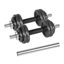 Αλτήρες Σετ Rebel ACTIVE Adjustable dumbbells in a case 15 kg with a bar