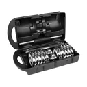 Αλτήρες Σετ Rebel ACTIVE Chrome Adjustable Dumbbells in a Case 15 kg with Barbell