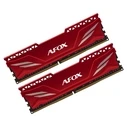 Μνήμη RAM Σταθερού DDR4 16GB AFOX GAMING 2X8GB 3200MHZ CL16 XMP2 RED