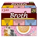 Υγρή Τροφή Γάτας Inaba Ciao Broth with chicken, salmon and tuna 24x40g