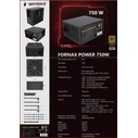 Τροφοδοτικό Gembird Fornax Power 750W 80+ Gold Modular Μαύρο