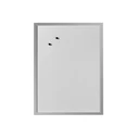 Μαγνητικός Πίνακας Herlitz and Whiteboard 40x60 Holzr. silver
