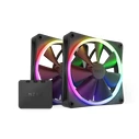 Case Fan 14cm Nzxt BUNDLE 2x F140RGB Black & 1x Black RGB Lighting Controller