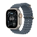 Smartwatch Apple Watch Ultra 3 (2025) 5G 49mm Natural Titanium with Ocean Band - Anchor Blue