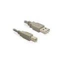 Καλώδιο USB Delock A -> B M/M 1.80m gray
