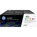 Toner HP 312A Tri-Pack yellow-cyan-Magenta 2700 pages