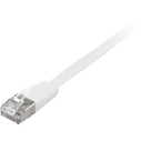 Καλώδιο Δικτύου Equip Cat6A U/FTP 2xRJ45 0.50m White flat LSZH