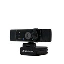 Webcam Verbatim AWC-03 UHD Dual Mic Autofokus Black
