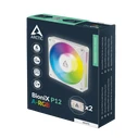 ARCTIC BioniX P12 A-RGB 120mm White Case Fan (3000 RPM, 76 CFM) 4-Pin PWM ARGB