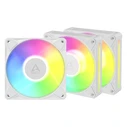 ARCTIC BioniX P14 A‑RGB PWM 140mm Case Fan - White - 3‑pack (2500 RPM, 110 CFM, 4‑Pin PWM, Daisy Chain)