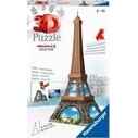 Παζλ 3D Ravensburger Mini: Eiffel (54pcs) (12536)