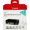 Μελάνι Canon PGI-29 Multipack MBK/PBK/DGY/GY/LGY/CO