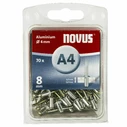 Πριτσίνια Novus Rivets A 4 X 8 ALU 70pc