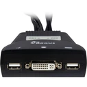 KVM Switch Inter-Tech LS-21DA DVI, 2 Port, plastic