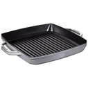 Γκριλιέρα Staub grill pan induction squared 33cm Graphite Grey