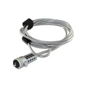 Κλειδαριά Laptop Navilock with combination lock 1.80m silver