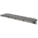 Patch Panel Digitus 0,5HE 24-Port Cat6a shielded Black