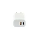 Φορτιστής Πρίζας Schwaiger 230V LadeSchnell USB/TypC White