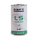 Saft LS33600 D-cell 3.6V 17000mAh Battery