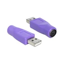 Αντάπτορας USB Delock A to PS/2 male / female