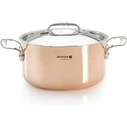 Κατσαρόλα De Buyer Prima Matera Saucepot copper/steel 24 cm induction