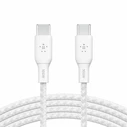 Καλώδιο USB Belkin braided USB-C/USB-C 100W 2m white CAB014bt2MWH