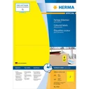 Ετικέτες Herma labels A4 yellow 199,6x143,5mm matt 1400 pcs