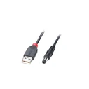 Καλώδιο USB Lindy A St - DC 5.5/2.5mm St 1.5m