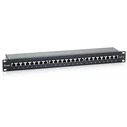 Patch Panel Equip 24x RJ45 Cat6 19" 1HE Black Premium