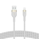 Καλώδιο USB Belkin Flex Lightning/USB-A 2m white CAA010bt2MWH