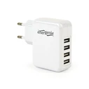 Φορτιστής Πρίζας Gembird Universal USB-4-Port 3.1 A 15W white
