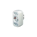 Αντάπτορας Brennenstuhl plug Euro 2 + protective contact 1 white