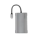 Docking Station Logilink USB 3.2 Gen1,USB-C, 10-Port,PD,silb.