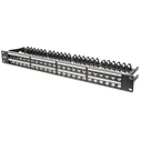 Patch Panel Digitus 1HE 48-Port Cat6a shielded Black