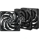 Case Fan 12cm Arctic P12 PWM PST Slim 3pcs
