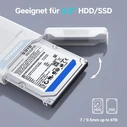 Θήκη Σκληρού Δίσκου 2,5 GrauGear HDD/SSD USB 3.2 Alu