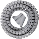 Σετ Τακτοποίησης Καλωδίων Brennenstuhl Spiral Hose grey