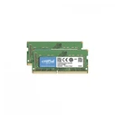Μνήμη RAM Φορητού DDR4 64GB Crucial Kit 3200 MT/s 32GBx2 SODIMM 260pin CL22