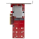 Controller PCIe StarTech X8 DUAL PCIE m.2 SSD ADAPTER