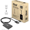 Αντάπτορας HDMI Club3D Adapter VGA + USB-A > 0,6m M/F
