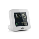 Ρολόι Ξυπνητήρι Braun BC 09 W-DCF white Radio Controlled