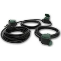 Μπαλαντέζα REV Suprafelx IP 44 black/green 10m