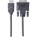 Καλώδιο HDMI Manhattan A -> DVI(24+1) M/M 1.80m sw
