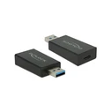 Αντάπτορας USB Delock C to A male / female black