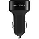 Φορτιστής Αυτοκινήτου Canyon 3Port 3.1A,3xUSB-A black