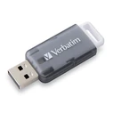 USB Flash 128GB Verbatim DataBar 2.0 Grey