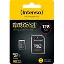 Κάρτα Μνήμης microSDXC 128GB Intenso Class 10 UHS-I U1 Performance