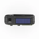 Akai APR-801 Survival Radio with Solar Panel, Crank Dynamo, Bluetooth 5.3 & Power Bank (Green)