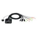 KVM & Data Switch Aten 2P USB-C DP CS52DP